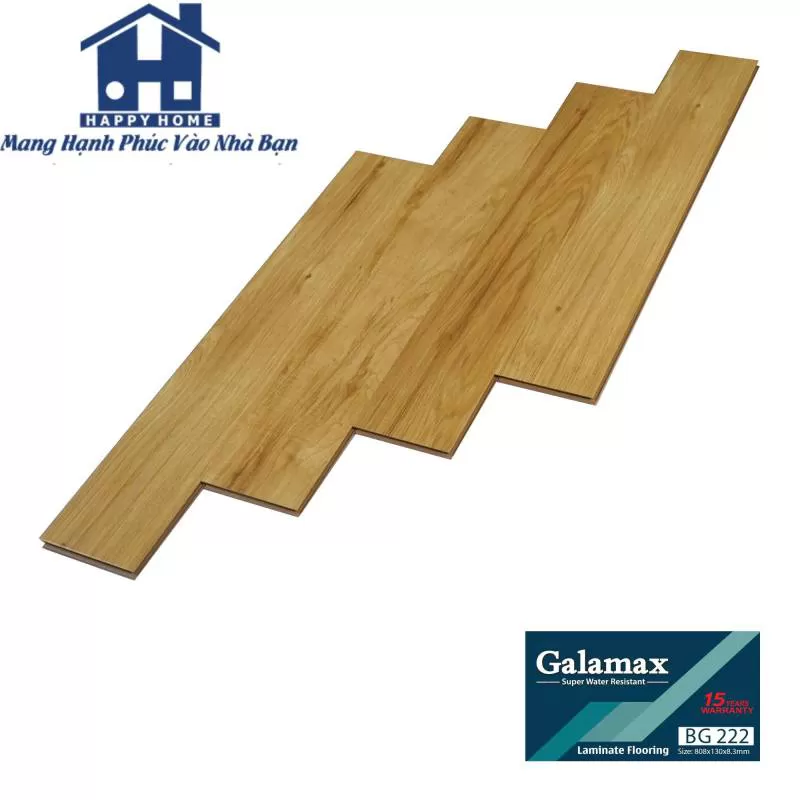 Sàn Gỗ Mặt Bóng Galamax BG222