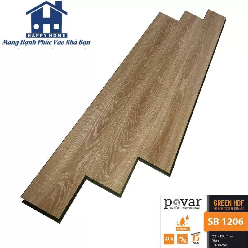Sàn Gỗ Povar 12mm – SB1206
