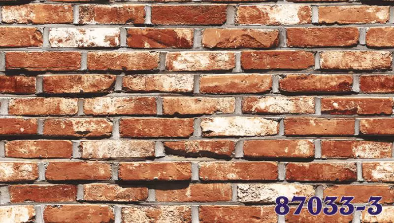 Giấy Dán Tường Hàn Quốc Giả Gạch MS: 87033-3 