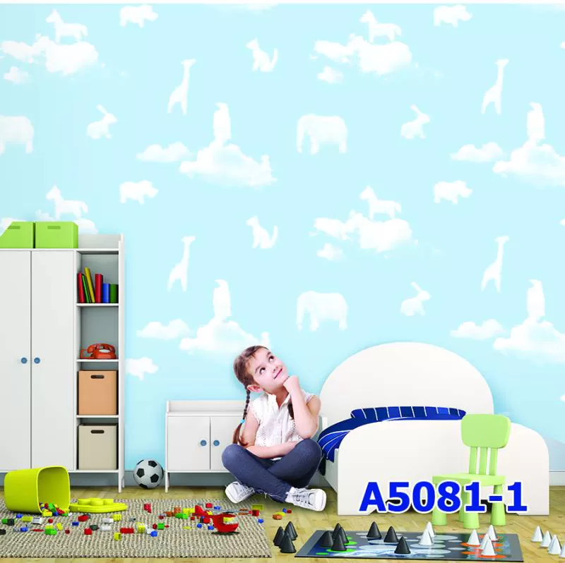 GIẤY DÁN TƯỜNG HÀN QUỐC CHO BÉ DREAM WORD MS:A5081-1