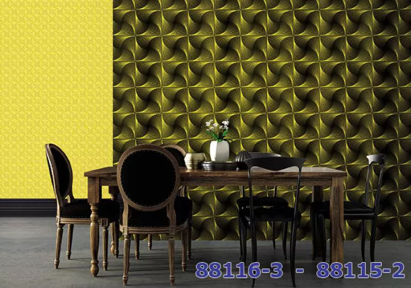 Giấy Dán Tường Hàn Quốc Phòng Ăn Nhà Bếp MS: 88116-3 