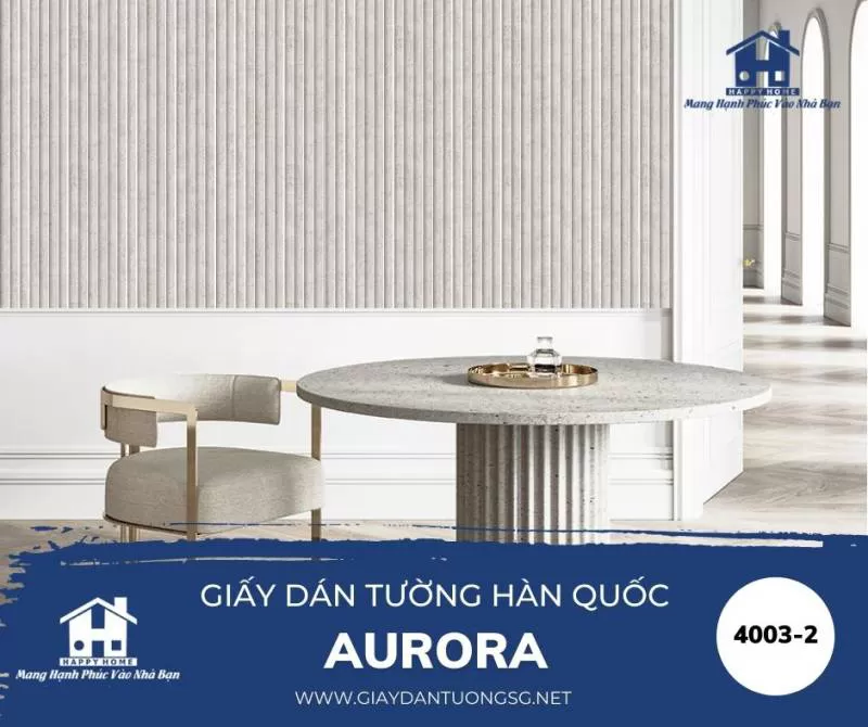 Giấy Dán Tường Hàn Quốc Aurora 4003-2 