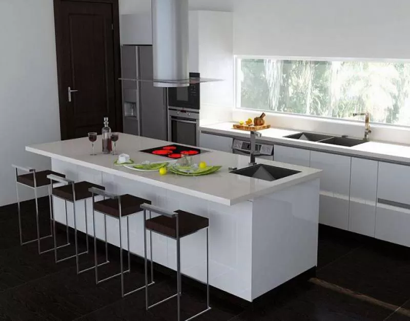 Thiết kế đảo bếp thông minh - 035