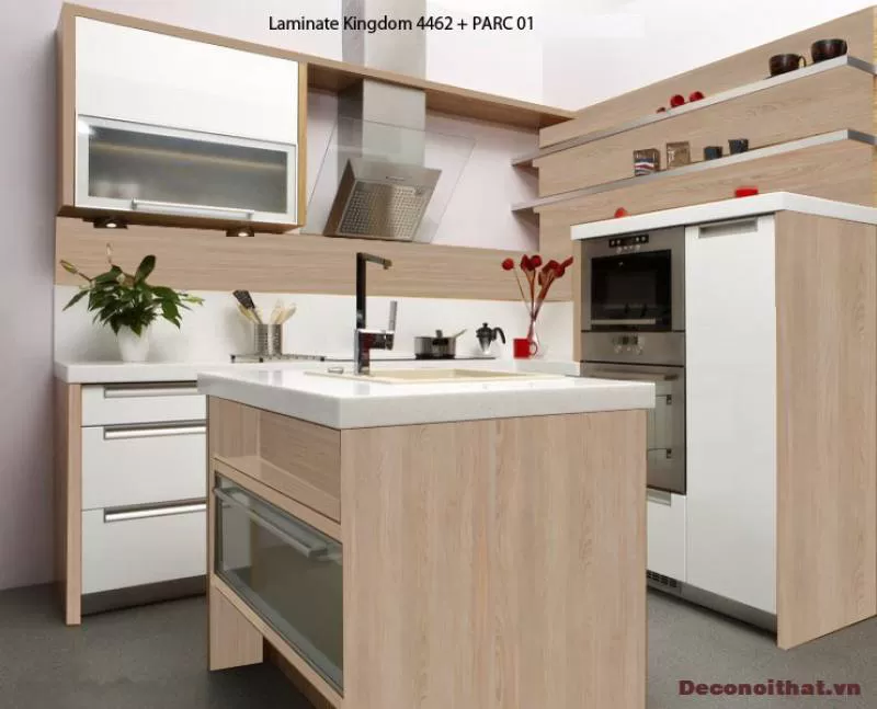 Tủ bếp có bàn đảo-015