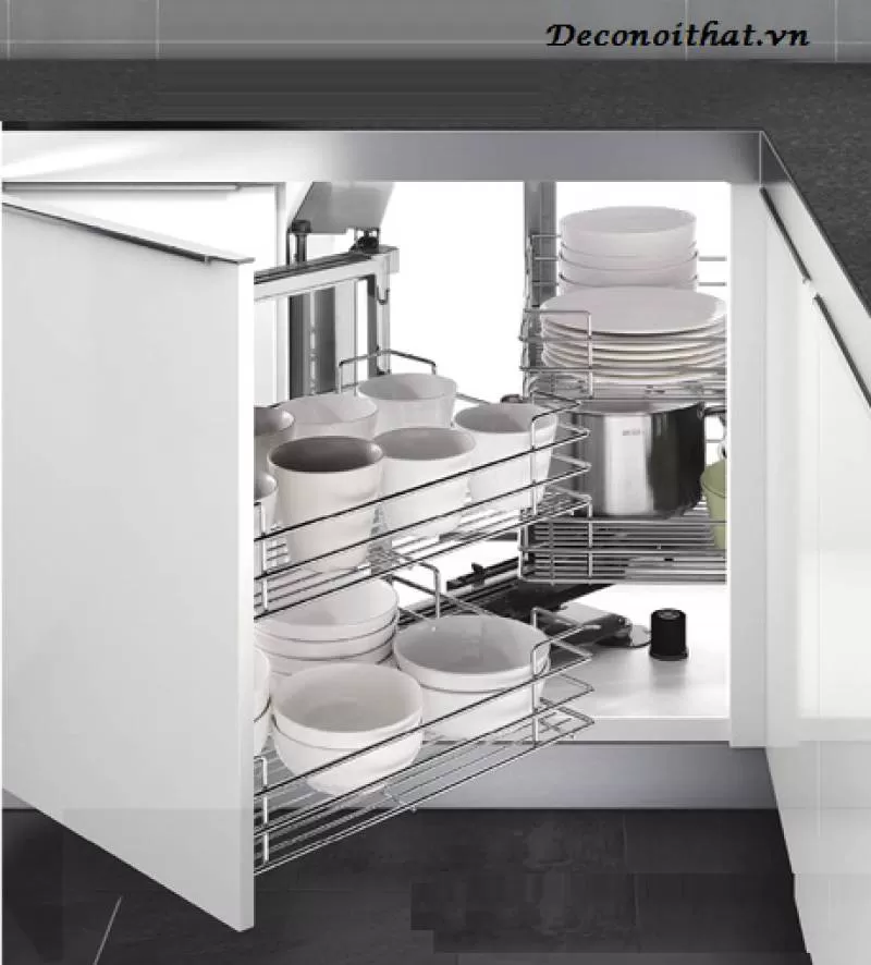 Kệ góc trái - phải tủ 900mm