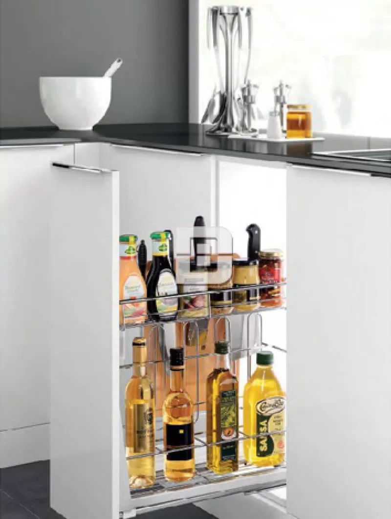 Kệ Gia Vị Tủ 300mm Ray G/c 306031