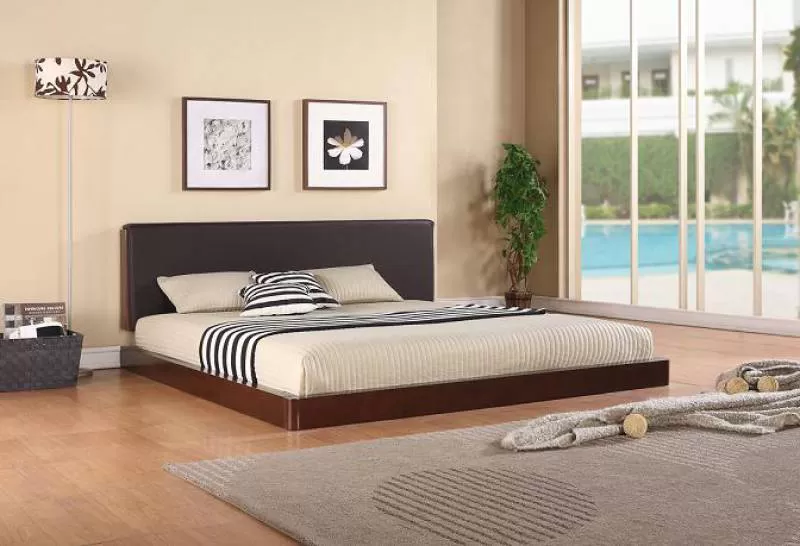 Giường ngủ gỗ kiểu bệt 071TP