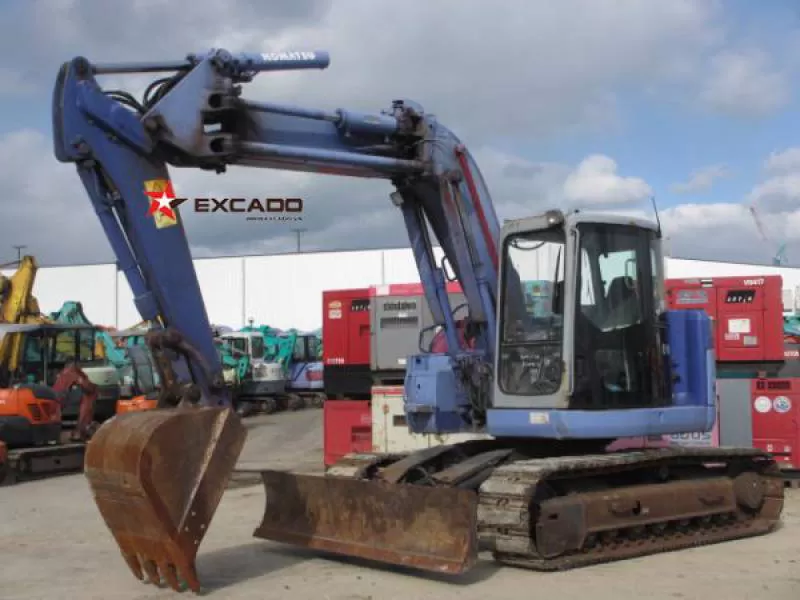 KOMATSU PC128UU-2, 2002-Máy xúc đào đã qua sử dụng nhập khẩu từ Nhật