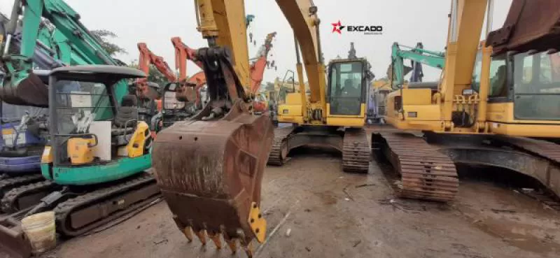 KOMATSU PC200-8N1, 2008-Máy xúc đào đã qua sử dụng nhập khẩu từ Nhật