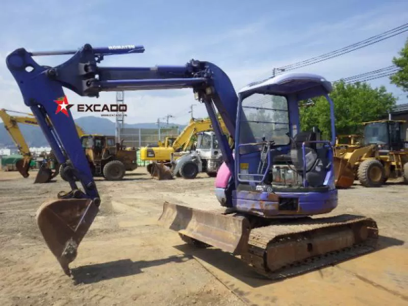 KOMATSU PC58UU-3, 2002-Máy xúc đào mini đã qua sử dụng nhập khẩu từ Nhật