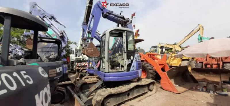 KOMATSU PC75UU-3C, 1999-Máy xúc đào mini đã qua sử dụng