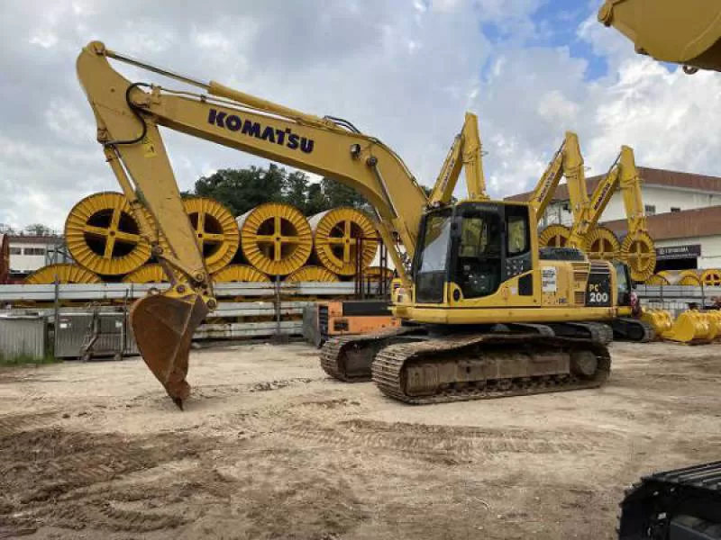 KOMATSU PC200-8MO Y2018 #22741_Máy xúc đào đã qua sử dụng nhập khẩu từ Nhật