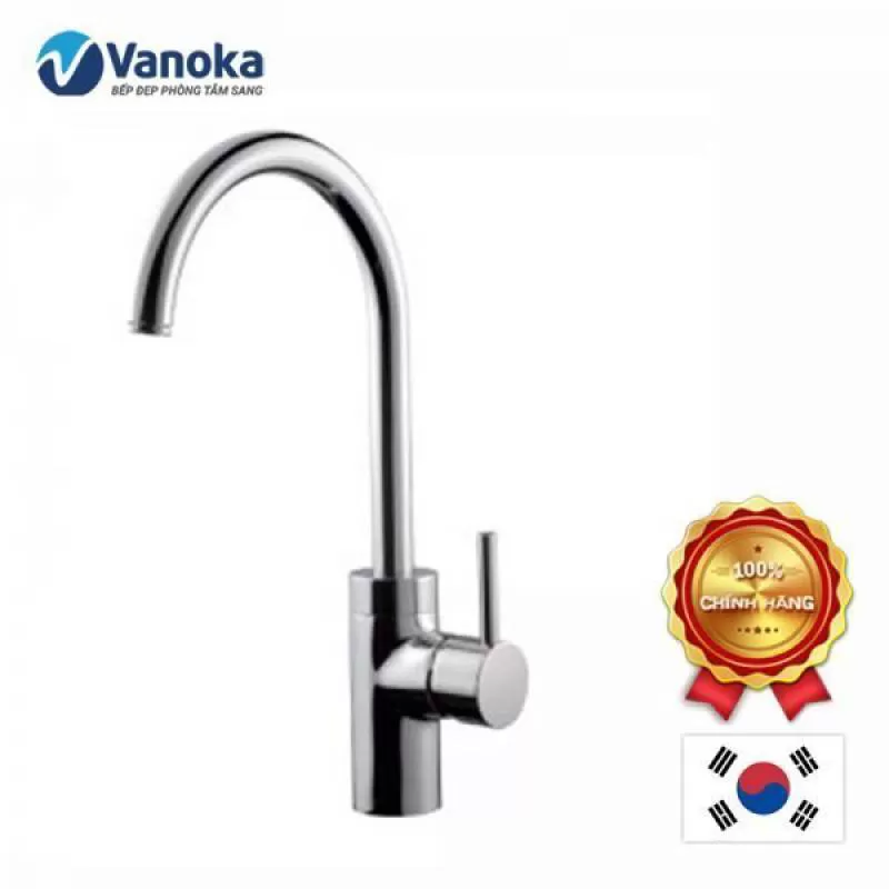 Vòi bếp nóng lạnh cắm chậu Eco E-203 nhập khẩu 