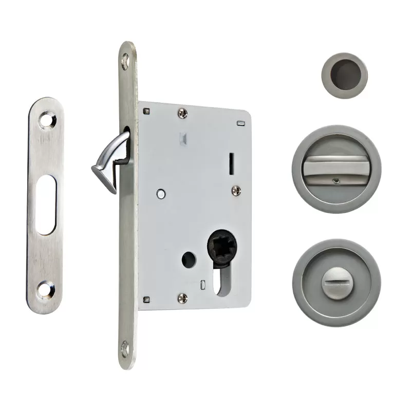Bộ Thân Khóa Tay Nắm Cho Cửa Trượt