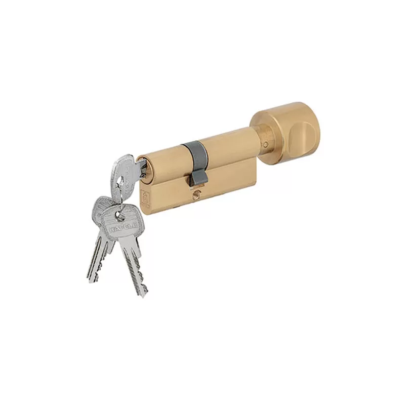 Ruột khóa 1 đầu chìa, 1 đầu vặn 65mm