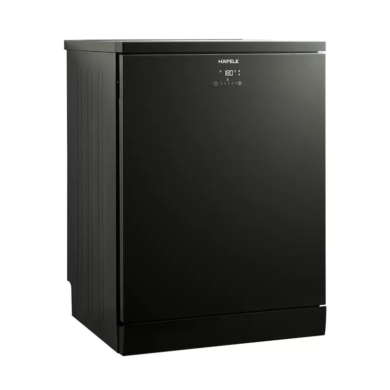 Máy rửa chén độc lập màu đen HDW-F60F