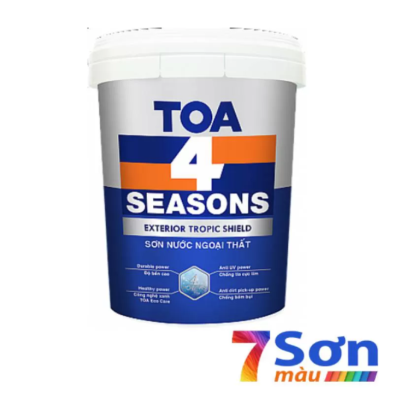 Sơn nước ngoại thất TOA 4 Seasons Exterior Tropic Shield
