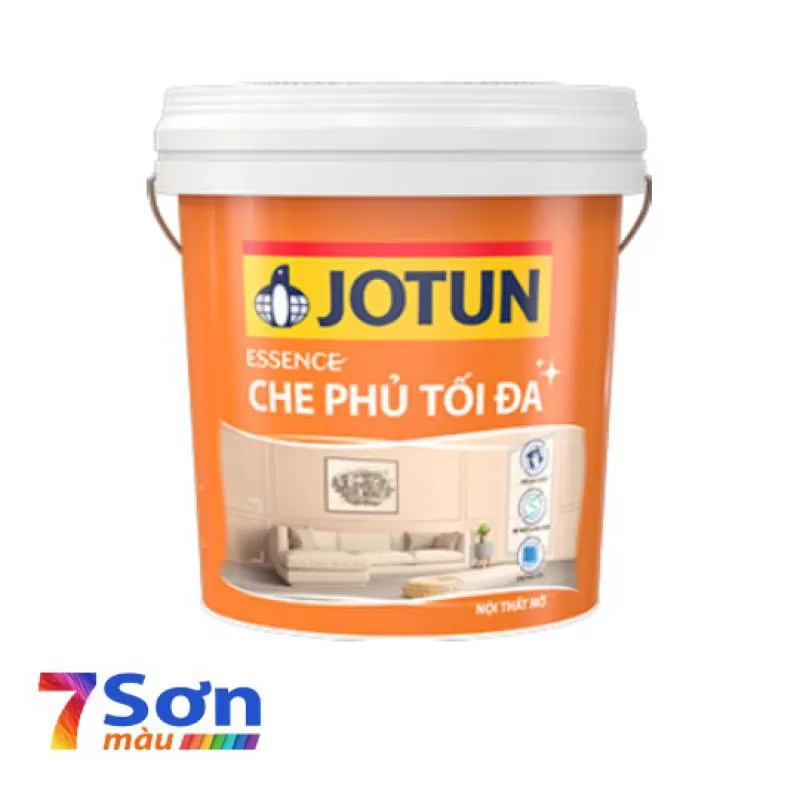 Sơn nội thất Jotun Essence che phủ tối đa mờ (5 Lít)
