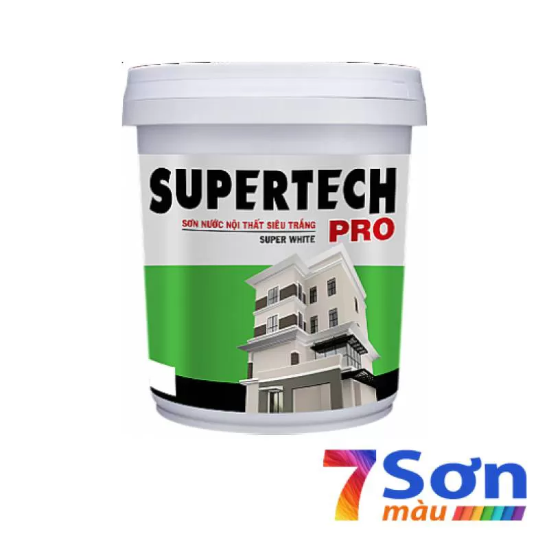 Sơn nước nội thất Toa Suppertech Pro siêu trắng