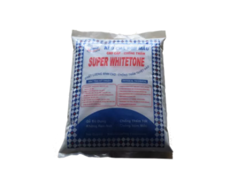 Keo chà ron super whitetone - bịch 1kg