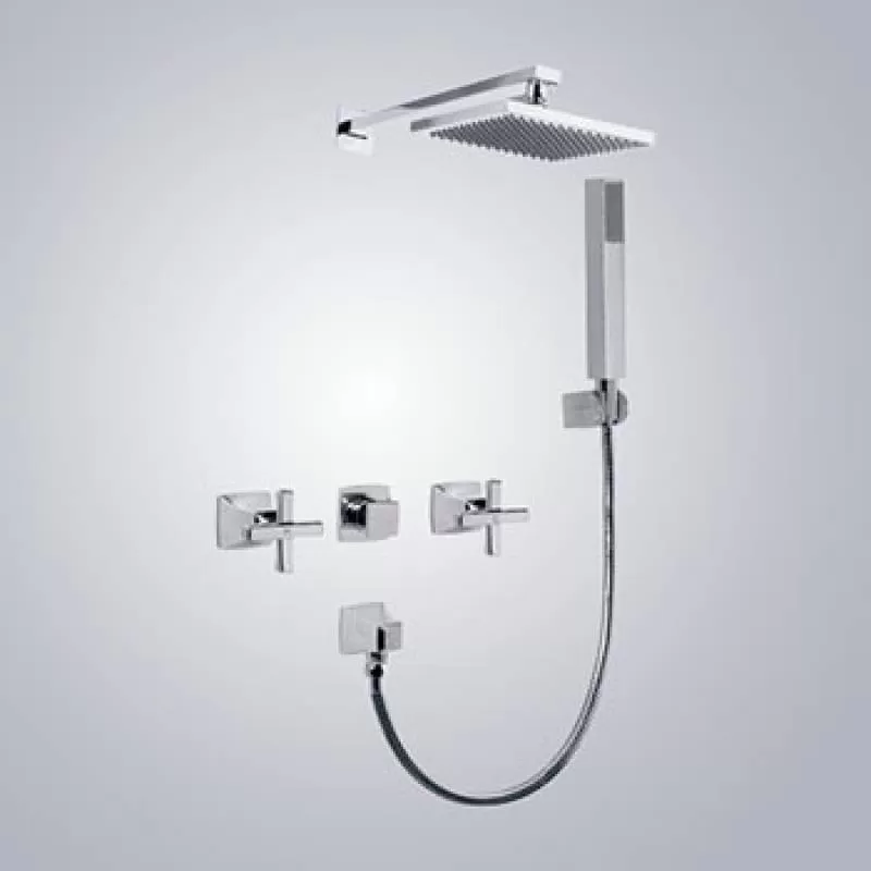 Bộ vòi sen tắm âm tường inax BFV-81SEHW 