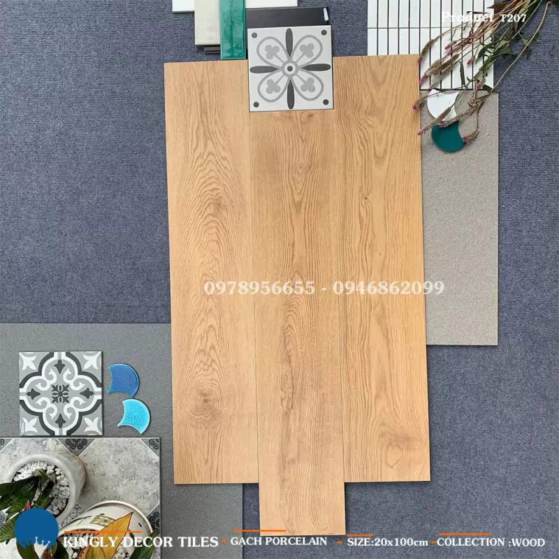 Gạch giả gỗ 20x100 T207