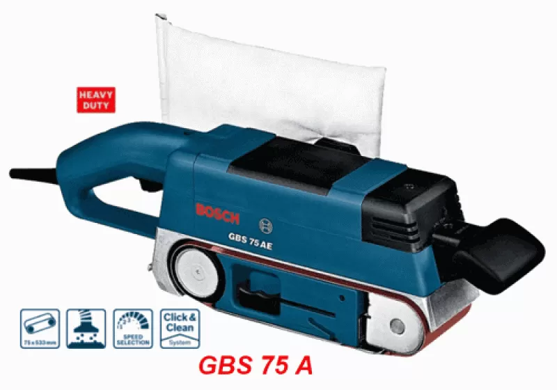 Máy chà nhám băng Bosch GBS 75 A (0601274004)