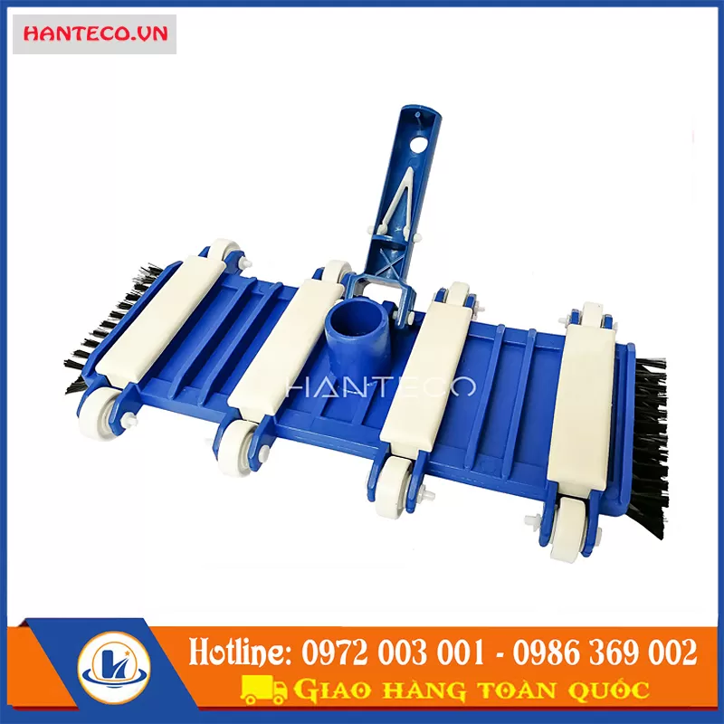 BÀN HÚT VỆ SINH HỒ BƠI 8 BÁNH XE - Chính Hãng - BH 12 Tháng 