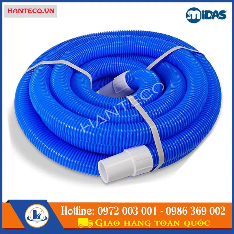 ỐNG MỀM HÚT VỆ SINH HỒ BƠI MIDAS SIÊU BỀN