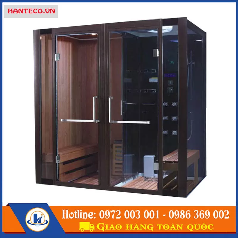 PHÒNG XÔNG HƠI KHÔ KẾT HỢP ƯỚT NHẬP KHẨU LA-8862 CHÍNH HÃNG