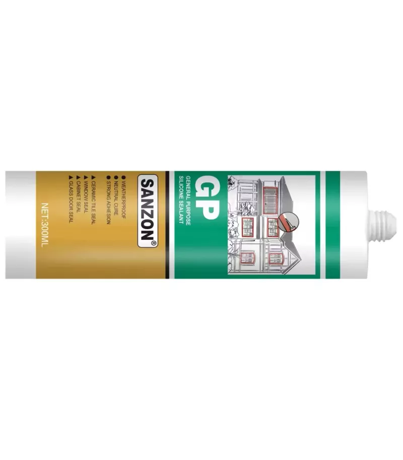 GP Keo trám Silicone nhanh khô chống chịu thời tiết - Keo dán chống thấm nước cho Xây dựng, Trang trí, Vận tải, Đóng gói