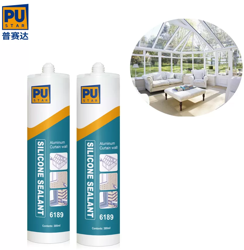 Keo trám Silicone Trung tính Trong suốt Bền bỉ, Tiết kiệm chi phí cho Xây dựng, Phòng tắm, Nhà bếp, Các dự án kính nội thất