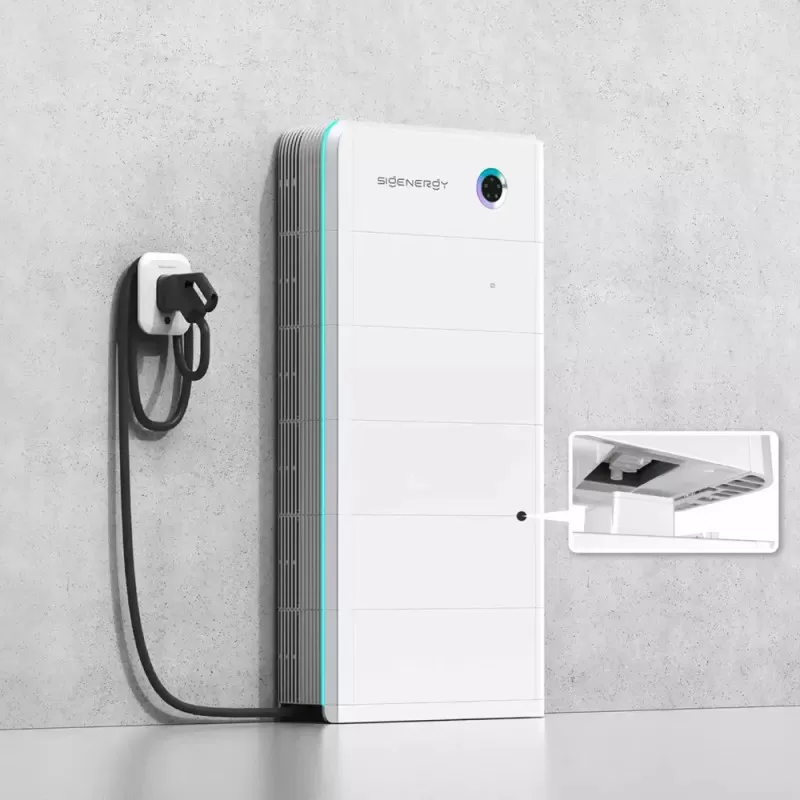 Sigenergy SigenStor Hệ thống lưu trữ năng lượng gia đình tất cả trong một, Biến tần năng lượng mặt trời, Pin Lithium LiFePO4 15kWh, Lưới lai, Xếp chồng, Phân tách
