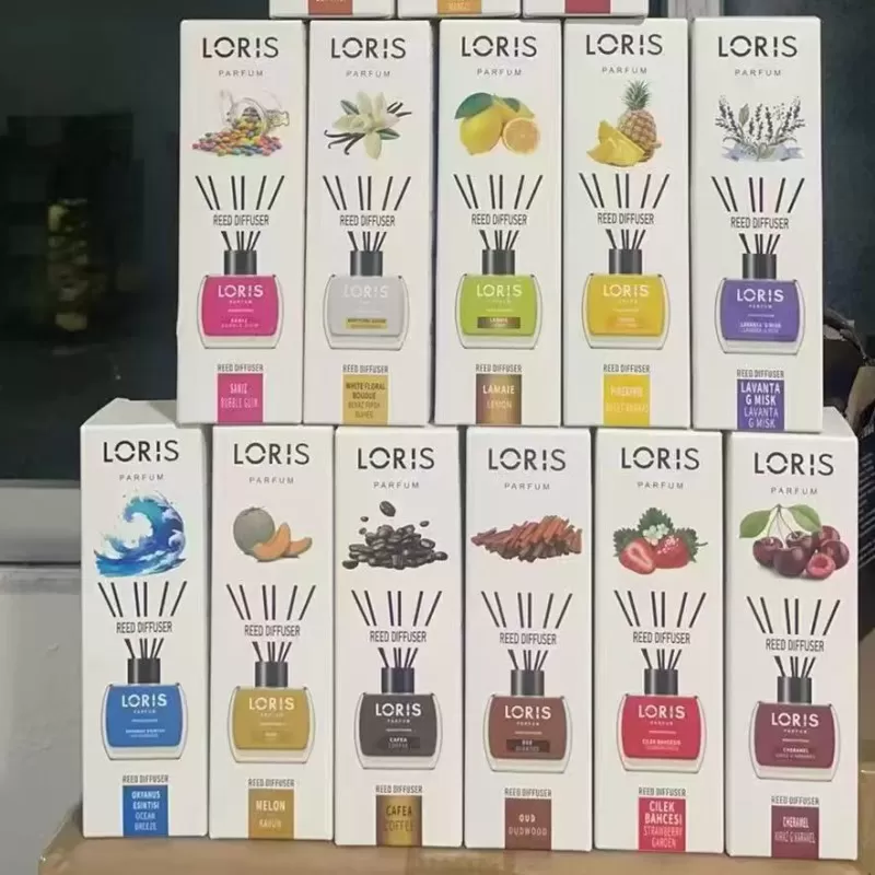 Luxury 120ml Glass Fiber Stick Reed Diffuser Set  Car Air Fragrance Oil with Long-Lasting Feature