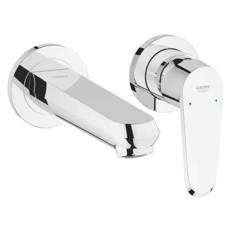 Vòi chậu 2 lỗ gắn tường Eurodisc Cosmopolitan 19573002