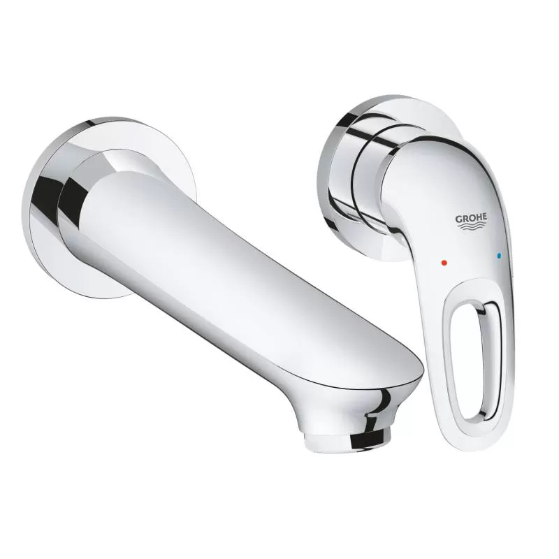 Vòi chậu 2 lỗ gắn tường Eurostyle