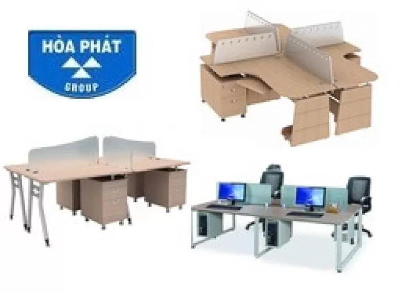 Cụm bàn văn phòng Hòa Phát