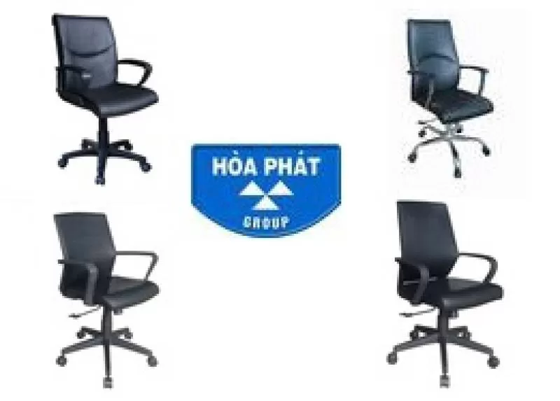 Ghế xoay da lưng trung Hòa Phát