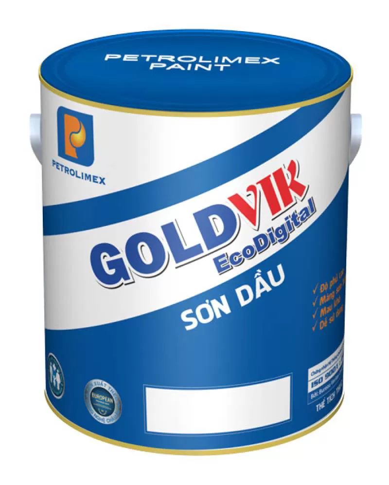 Sơn dầu GOLDVIK (V0100, V0681, V0711, V0821, V0911) – 17.5 lít