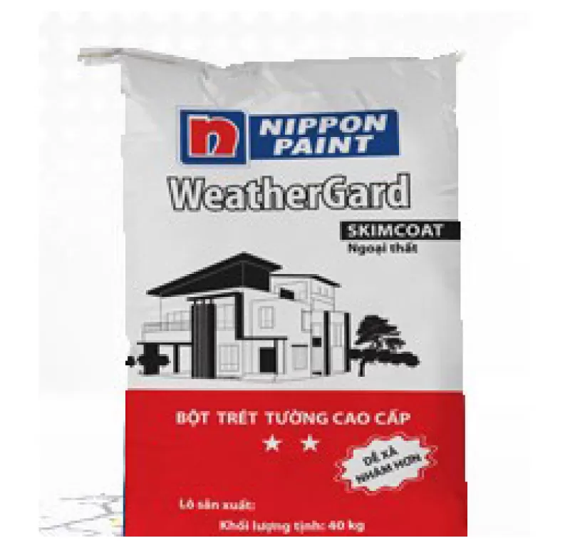 Bột trét ngoại thất NIPPON WEATHERGARD SKIMCOAT – 40kg