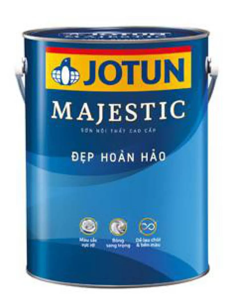 Sơn nội thất JOTUN MAJESTIC đẹp hoàn hảo (bóng) – 15 lít