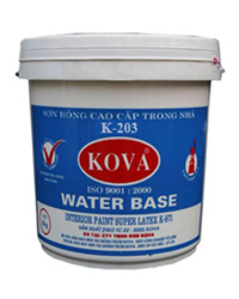 Sơn nội thất KOVA K-203 (trắng) – 25kg