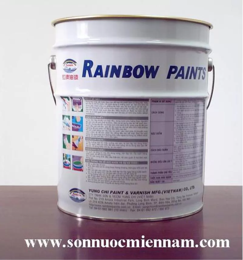 Sơn chống rỉ RAINBOW 904 (màu đỏ) – 18 lít 