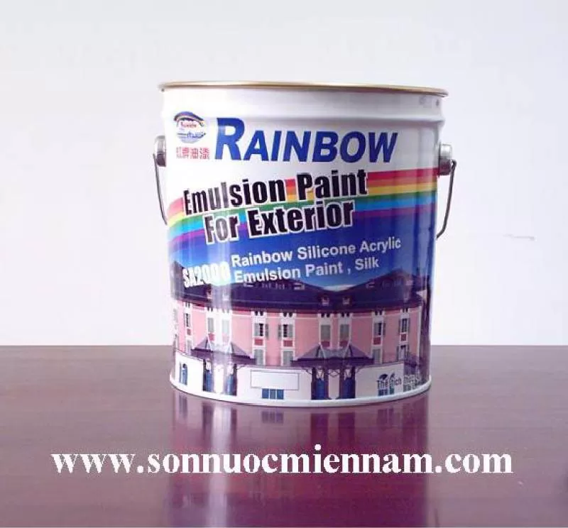 Sơn nước ngoại thất RAINBOW 400 – 18 lít 