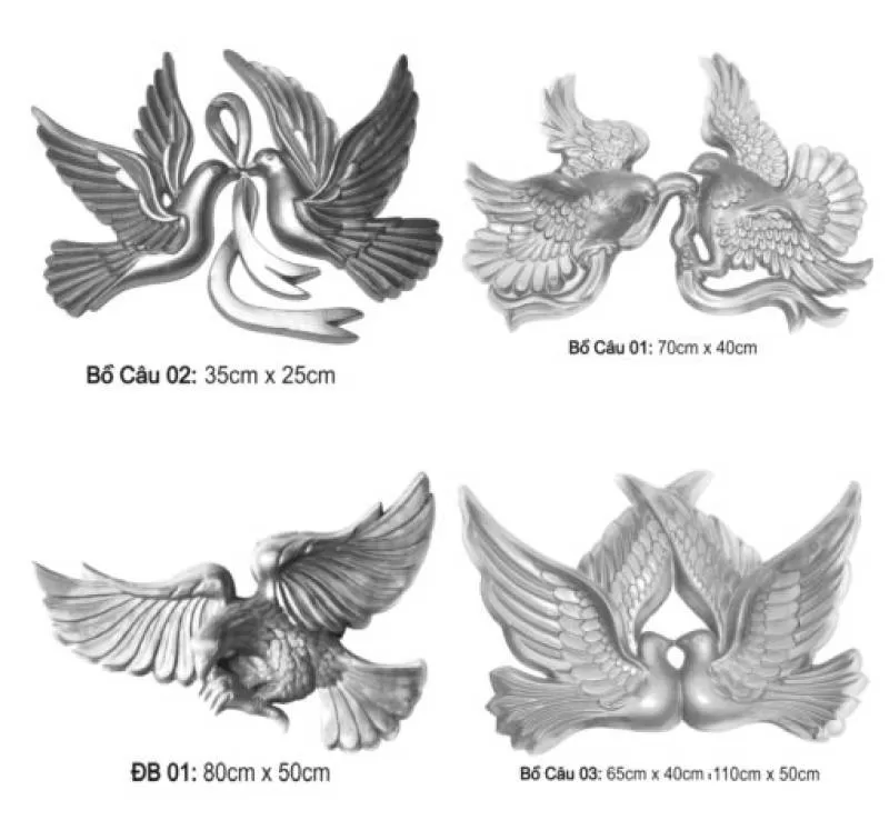 Phù Điêu Bồ Câu