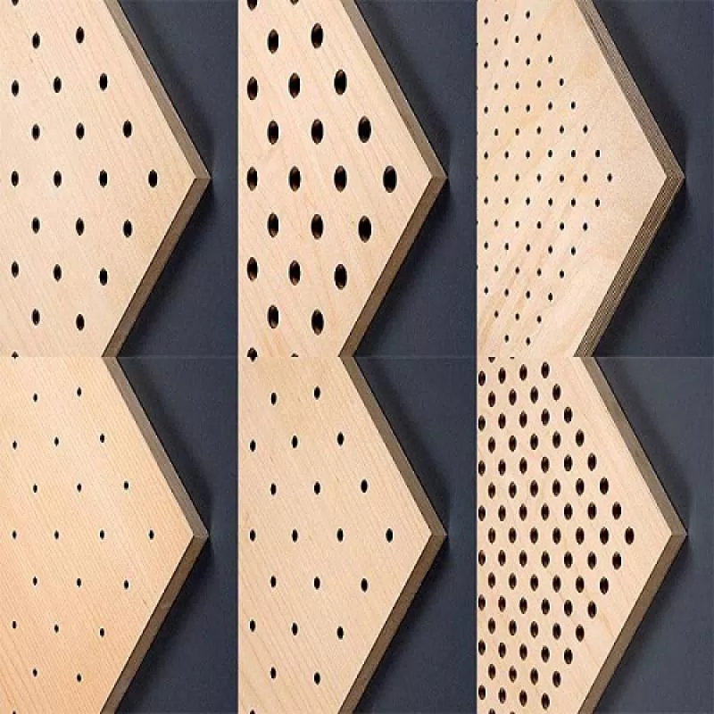 Gỗ Tiêu Âm Mdf Hole