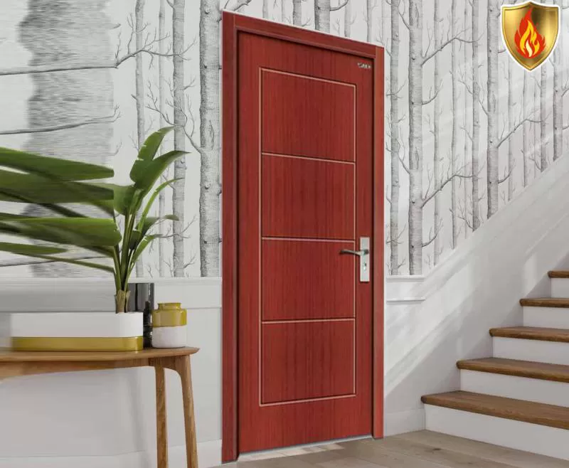Cửa gỗ chống cháy - W9107A