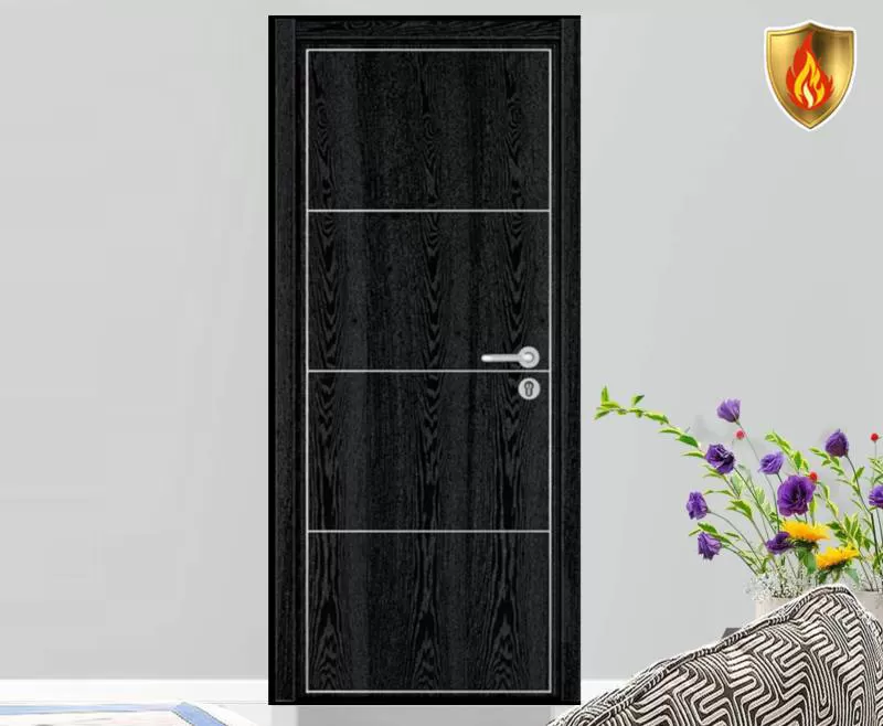Cửa gỗ chống cháy - W4117