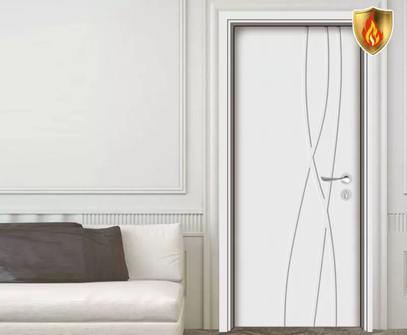 Cửa gỗ chống cháy - W4109