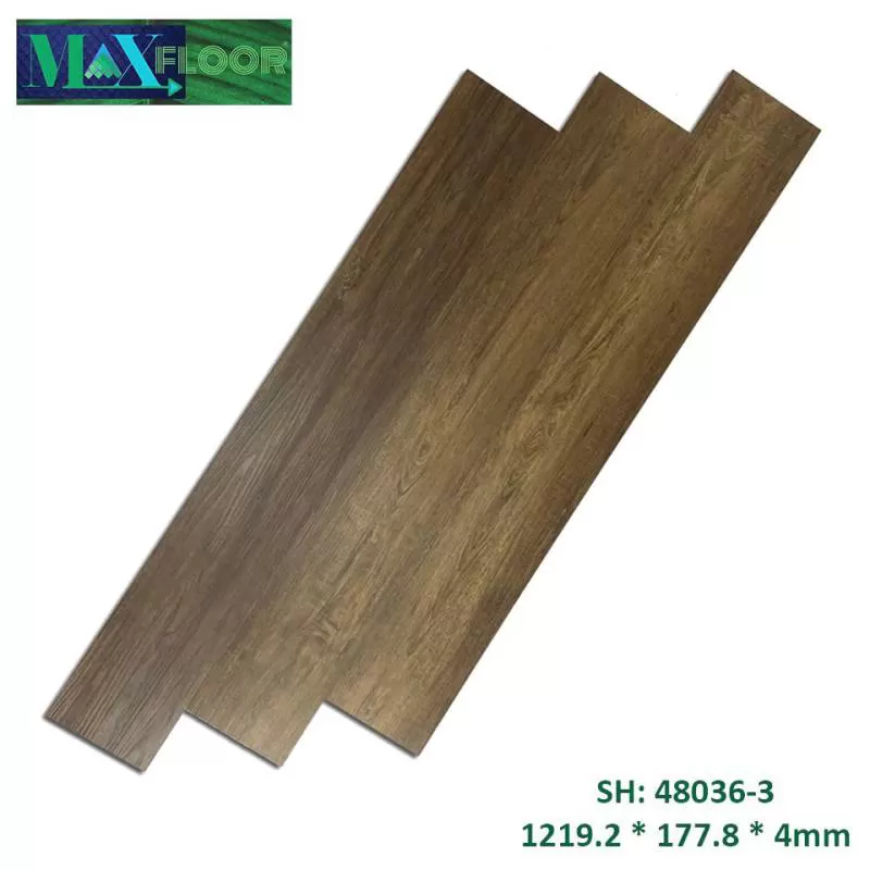 Sàn nhựa giả gỗ có hèm khóa Maxfloor 4mm